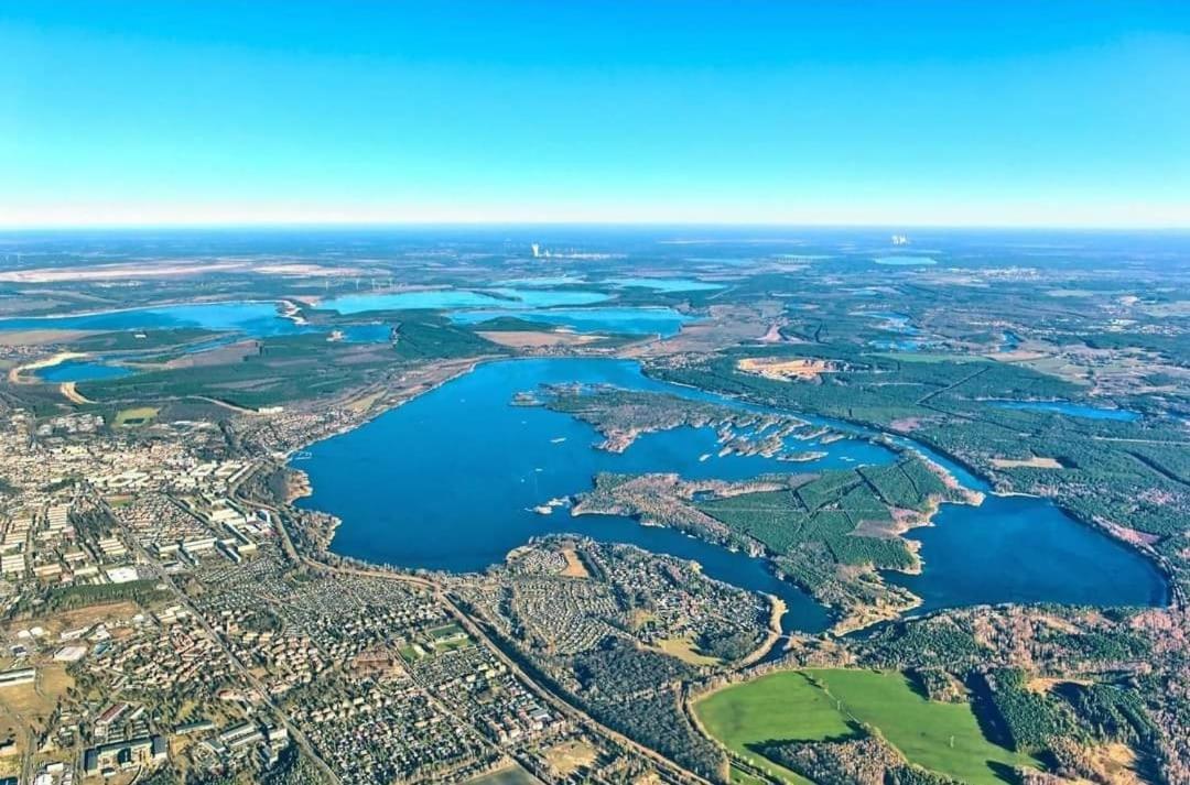 Seeliebe Mit Sauna Und Nur 50 Mtr. Bis Zum Strand Senftenberg Exteriör bild